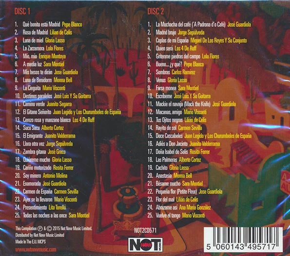 Various - Cafe Madrid (50 tracks) (CD)