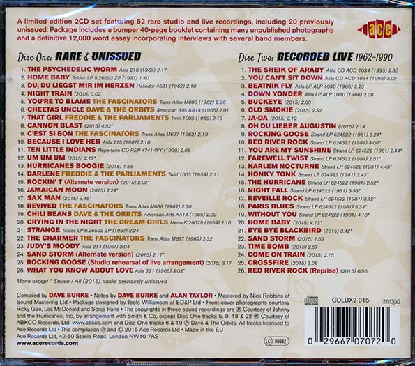 Johnny & The Hurricanes - Hurricane Force! Rare & Unreleased (CD)