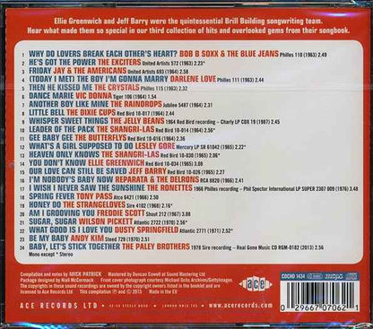 Various - Sweet Things From The Ellie Greenwich & Jeff Barry Songbook (CD)