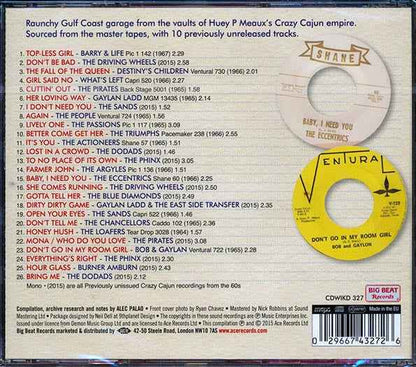 Various - Don't Be Bad! 60s Punk Recorded In Texas (CD)