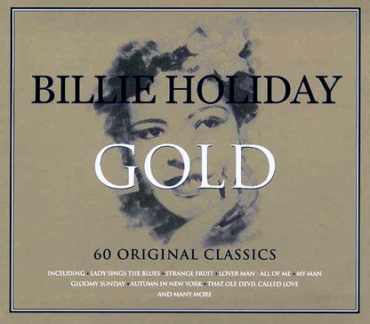 Billie Holiday - Gold: 60 Original Classics (60 tracks) (3xCD) (deluxe 3-fold digipak)