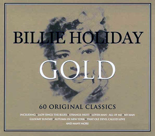 Billie Holiday - Gold: 60 Original Classics (60 tracks) (3xCD) (deluxe 3-fold digipak)