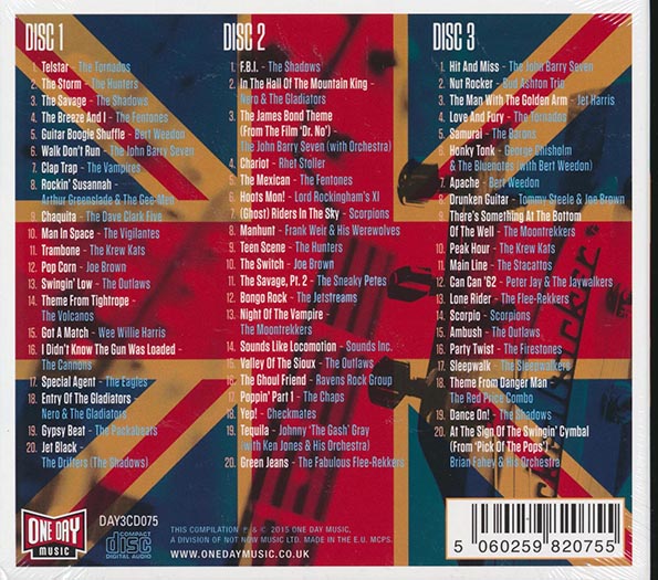 Various - Great British Instrumentals Of The '50s & '60s (60 tracks) (3xCD) (CD)