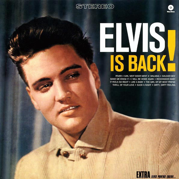 Elvis Presley - Elvis Is Back! (incl. mp3) (LP) - PureSound Records