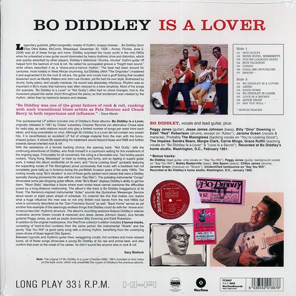 Bo Diddley - Bo Diddley Is A Lover (ltd. ed.) (LP) - PureSound Records