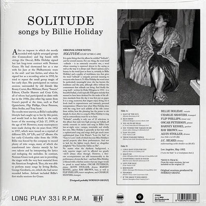 Billie Holiday - Solitude (ltd. ed.) (180g) (LP) - PureSound Records