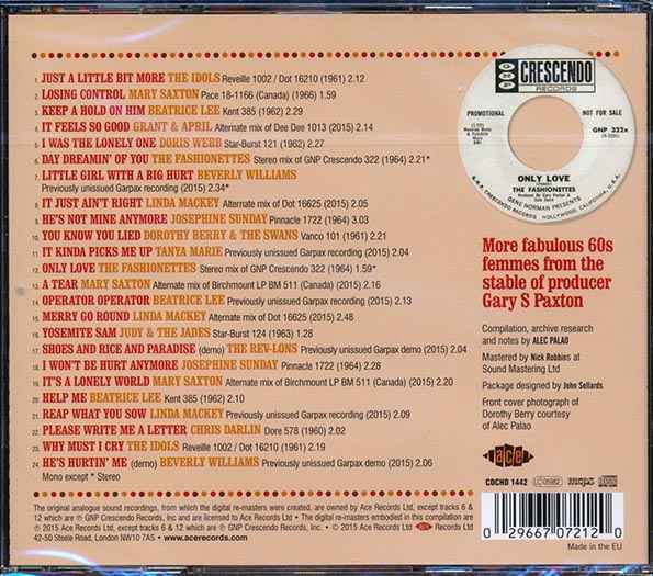 Various - Keep A Hold On Him! More Garpax Girls (CD)