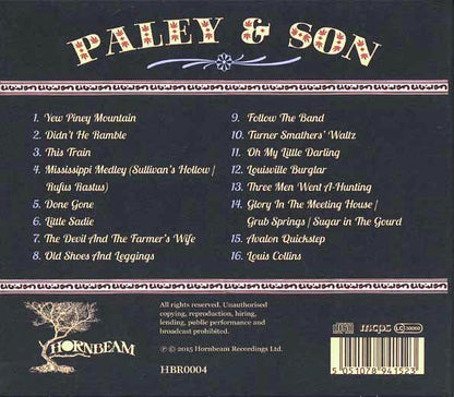 Paley & Son - Paley & Son (CD)