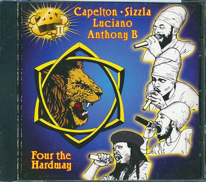 Capleton, Sizzla, Luciano, Anthony B - Four The Hard Way (CD)