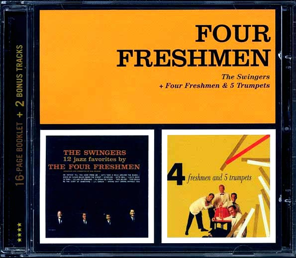 Four Freshmen - The Swingers + 4 Freshmen & 5 Trumpets (CD)
