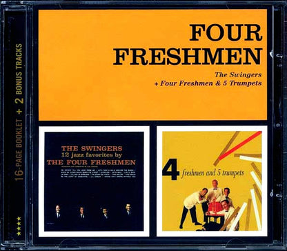 Four Freshmen - The Swingers + 4 Freshmen & 5 Trumpets (CD)