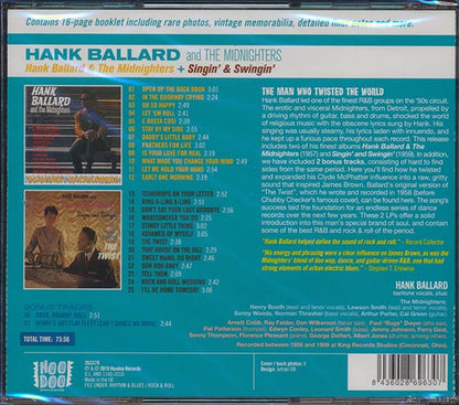 Hank Ballard & The Midnighters - The Midnighters + Singin' & Swingin' (CD)