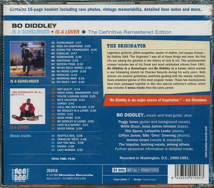 Bo Diddley - Is A Gunslinger + Is A Lover (CD)