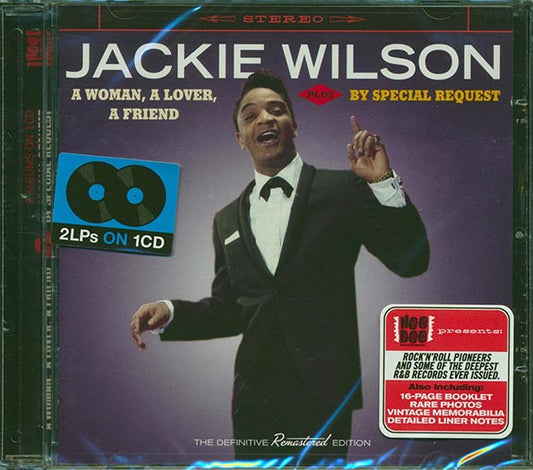 Jackie Wilson - A Woman, A Lover, A Friend + By Special Request (CD)