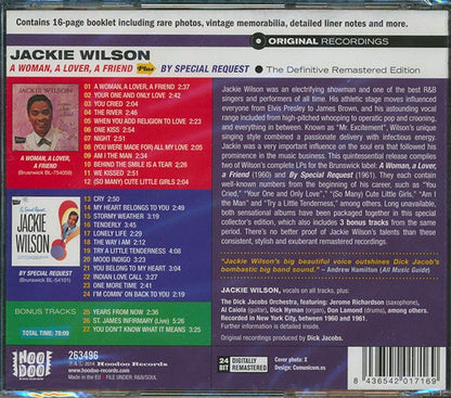 Jackie Wilson - A Woman, A Lover, A Friend + By Special Request (CD)