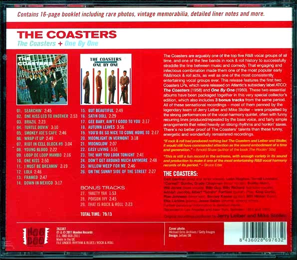 The Coasters - The Coasters + One By One (CD)