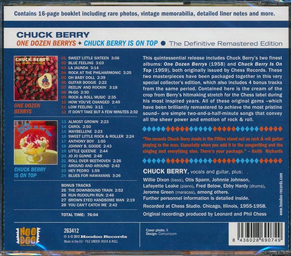 Chuck Berry - One Dozen Berrys + Chuck Berry Is On Top (CD)