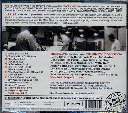 Miles Davis + 19, Gil Evans - Miles Ahead + Blue Moods (CD)