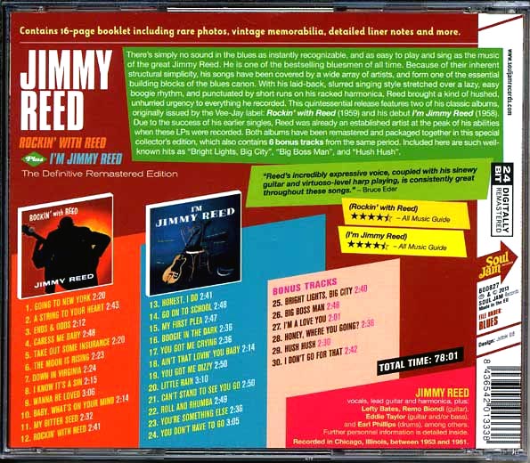 Jimmy Reed - Rockin' With Reed + I'm Jimmy Reed (CD)