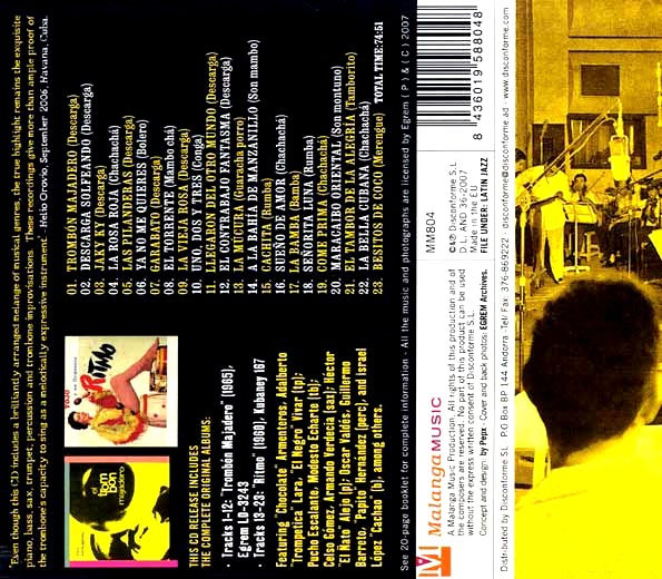 Generpso Jimenez - Tojo + Trombon Majadero (CD)