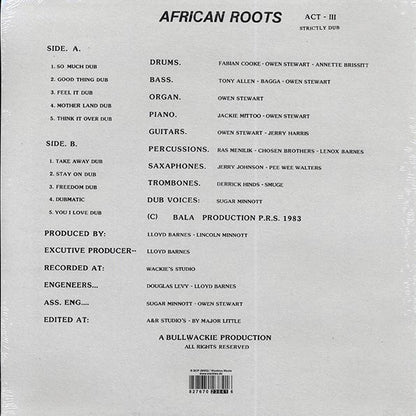 Wackie's - African Roots Act 3 (LP)