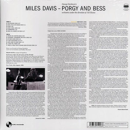 Miles Davis - Porgy And Bess (ltd. ed.) (LP) - PureSound Records