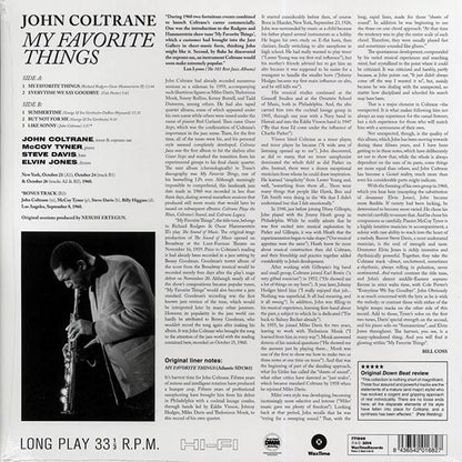 John Coltrane - My Favorite Things (+bonus track) (ltd. ed.) (LP) - PureSound Records