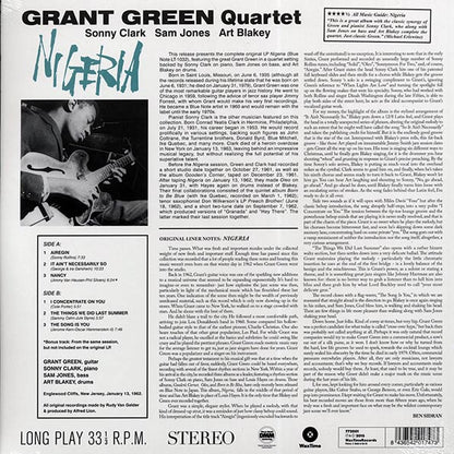 Grant Green Quartet - Nigeria (incl. mp3) (180g) - PureSound Records
