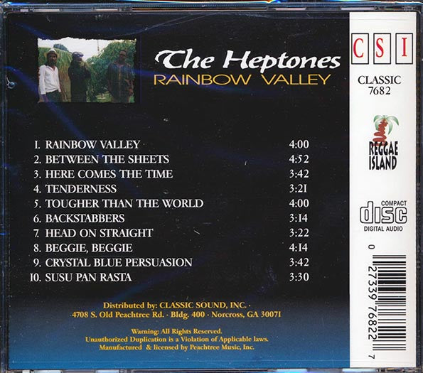 The Heptones - Rainbow Valley (CD)
