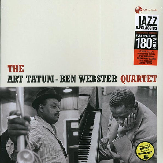 Art Tatum & Ben Webster Quartet - Art Tatum & Ben Webster Quartet (ltd. ed.) (LP) - PureSound Records