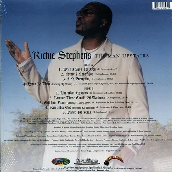 Richie Stephens - The Man Upstairs (LP)