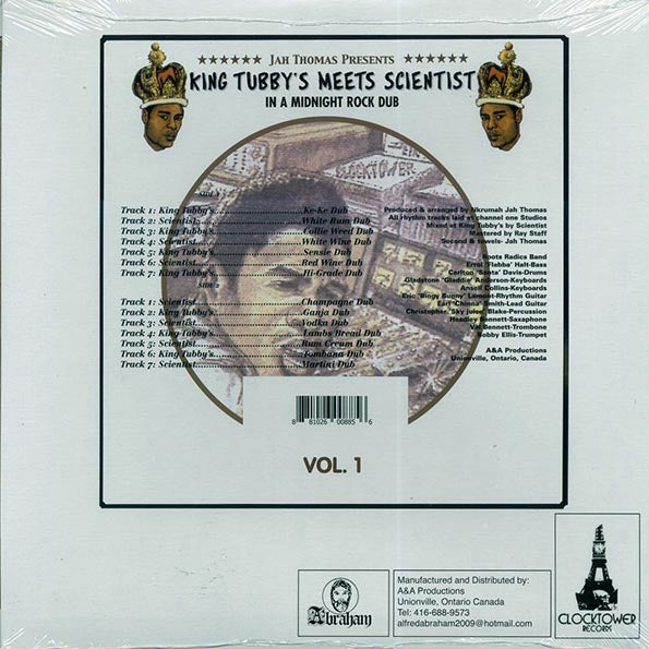 King Tubby - King Tubby Meets Scientist In A Midnight Rock Dub Volume 1 (LP) - PureSound Records