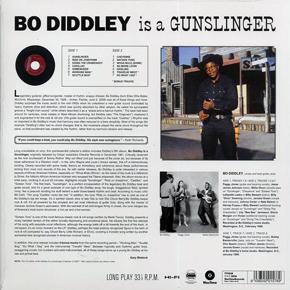 Bo Diddley - Is A Gunslinger (ltd. ed.) (180g) - PureSound Records