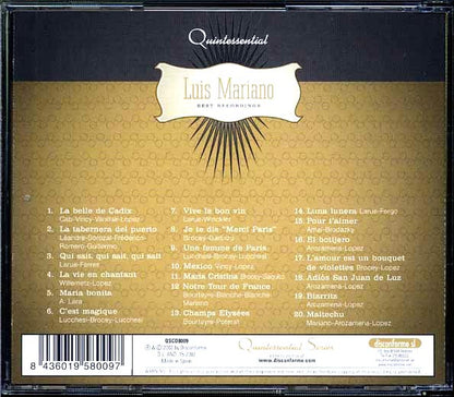 Luis Mariano - Best Recordings (CD)