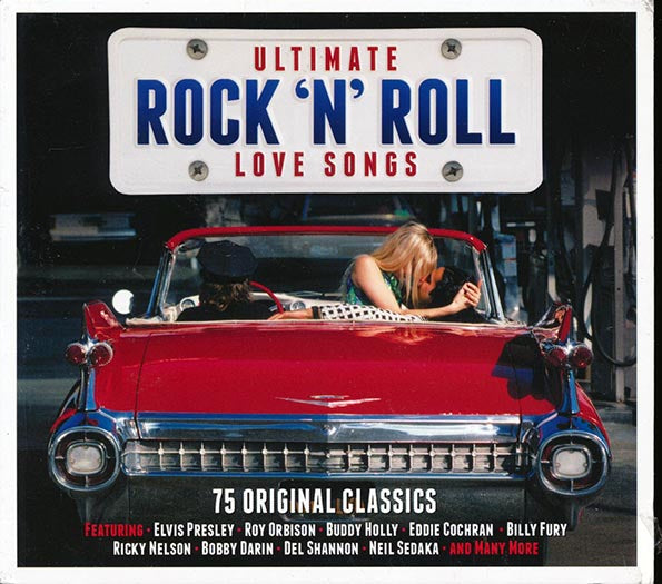 Various - Ultimate Rock 'N' Roll Love Songs (75 tracks) (3xCD) (CD)