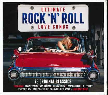 Various - Ultimate Rock 'N' Roll Love Songs (75 tracks) (3xCD) (CD)