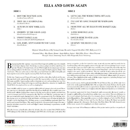 Ella Fitzgerald, Louis Armstrong - Ella & Louis Again (LP) - PureSound Records
