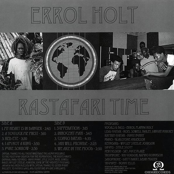 Errol Flabba Holt - Rastafari Time (LP)