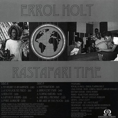 Errol Flabba Holt - Rastafari Time (LP)