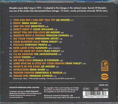 Various - Groove With A Feeling: Sounds Of Memphis Boogie, Soul And Funk, 1975-1985 (CD)