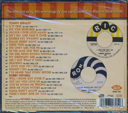 Tommy Ridgely, Bobby Mitchell - In The Same Old Way: The Complete Ric, Ron And Sho-Biz Recordings (CD)
