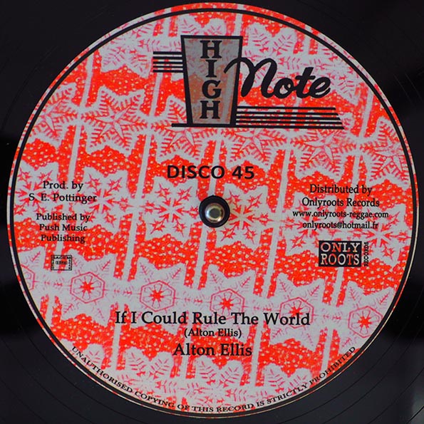 Alton Ellis - If I Could Rule The World  /  Soul Syndicate - Lava (12")