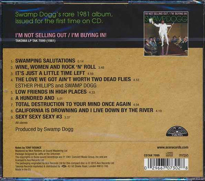 Swamp Dogg - I'm Not Selling Out/I'm Buying In! (CD)