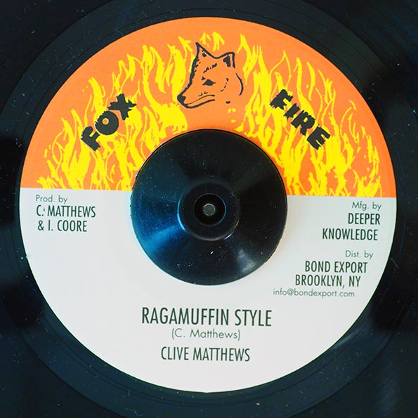 Clive Matthews - Ragamuffin Style  /  Version (7")