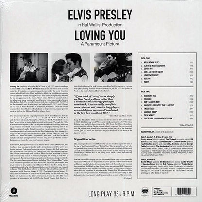Elvis Presley - Loving You (incl. mp3) (LP) - PureSound Records