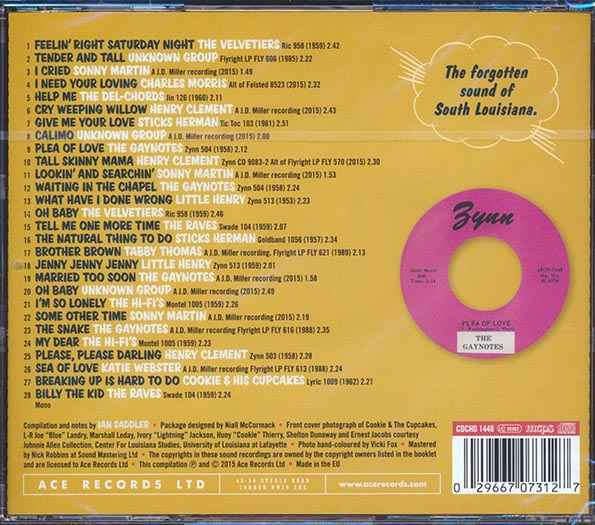 Various - Rhythm 'N' Bluesin' By The Bayou: Vocal Groups (CD)