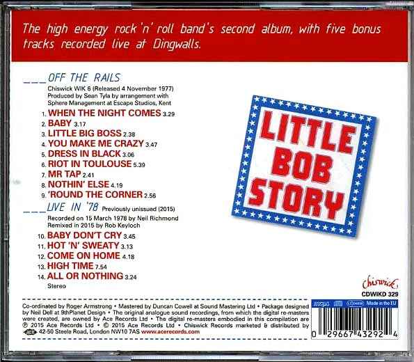Little Bob Story - Off The Rails + Live '78 (CD)