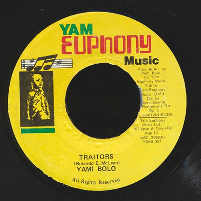 Yami Bolo - Traitors  /  Version (7")