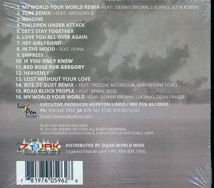Hopeton Lindo - My World Your World (CD)