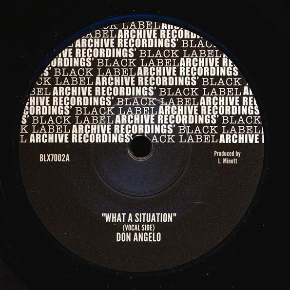 Don Angelo - What A Situation  /  Black Roots Players - Version (7")